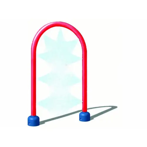 5' 6" X 7' Metroasis Series Aqua Arch 20 Gpm Powder Coated