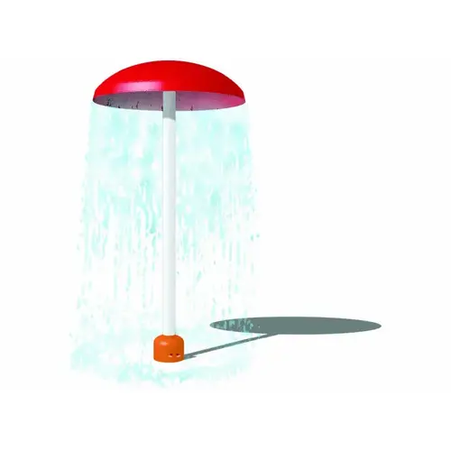5' X 9' Garden Oasis Series Aqua Shroom 5 Mushroom Water Feature 75 Gpm Powder Coated