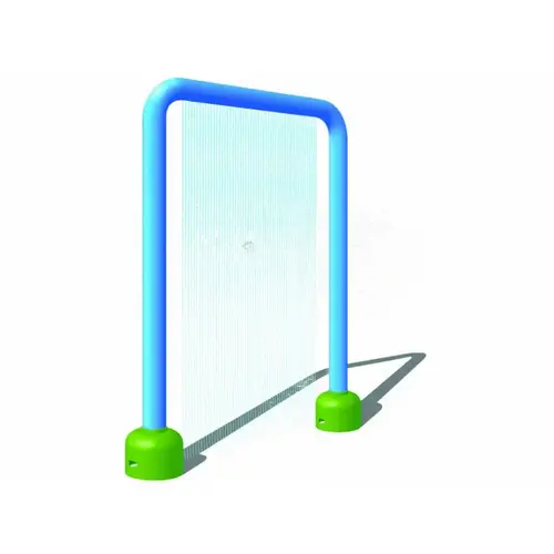 7' X 7' Metroasis Series Aqua Fall 25 Gpm Powder Coated