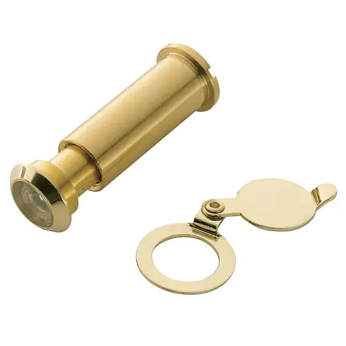Door Viewer Bright Brass Finish
