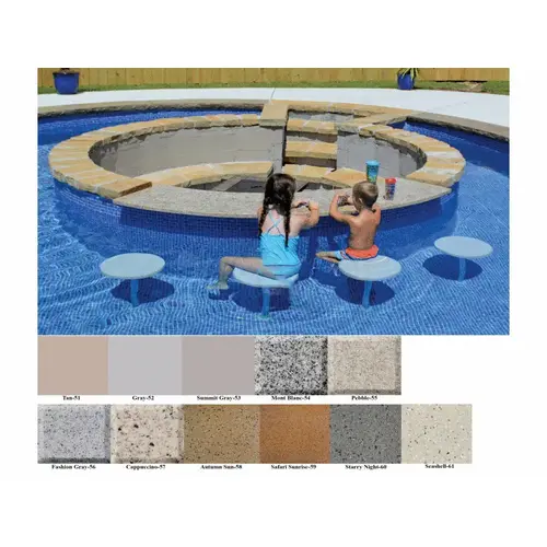 16" Mont Blanc In Pool/spa Seat 16" Mont Blanc In Pool/spa Seat