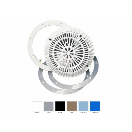 8" Gray Galaxy Vinyl Lid And Ring Kit 8" Gray Galaxy Vinyl Lid And Ring Kit