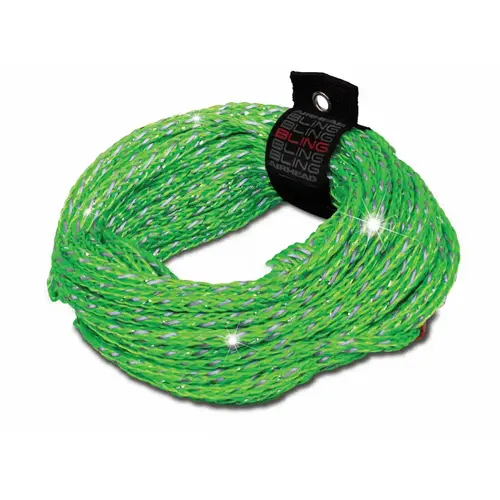 Airhead Bling 2-rider Tube Rope Green Airhead Bling 2-rider Tube Rope Green
