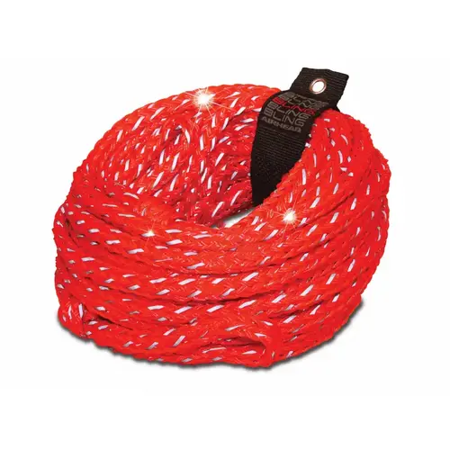 Airhead Bling 4-rider Tube Rope Red Airhead Bling 4-rider Tube Rope Red