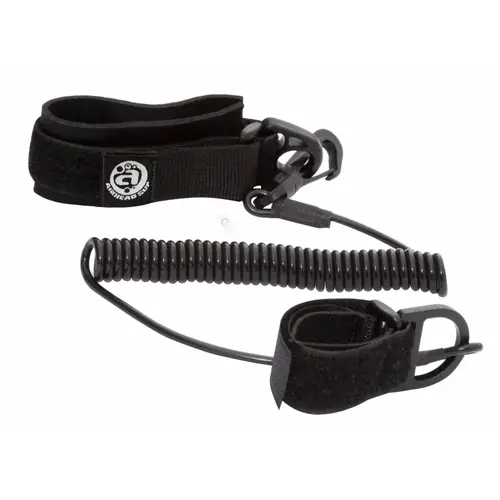 Airhead Sup Paddle/rod Leash Black Airhead Sup Paddle/rod Leash Black