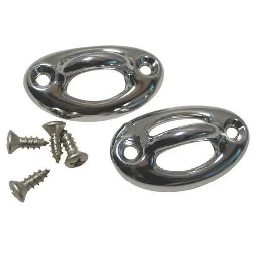 Coping Mount Rope Eye Set, Chrome Coping Mount Rope Eye Set, Chrome