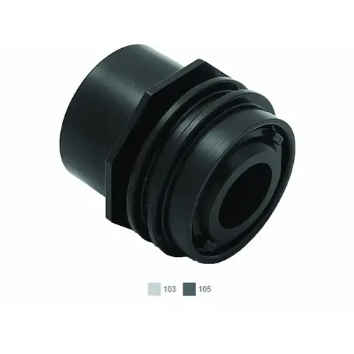 2" Dk Gry Insider Flush Mount Return Fitting W/ 1" Eye 2" Dk Gry Insider Flush Mount Return Fitting W/ 1" Eye