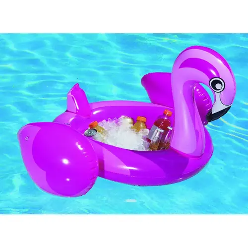 Inflatable Flamingo Beverage Tub Pink
