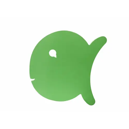 Fish Play Raft Lime 36" X 36"