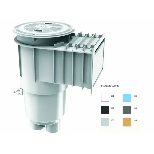 Black Flush Face Flowstar Water Bonded Skimmer Black Flush Face Flowstar Water Bonded Skimmer