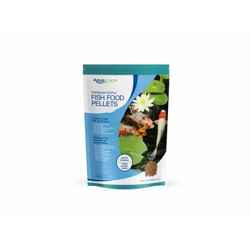 4.4 Lb Premium Staple Fish Food Mixed Pellets 4.4 Lb Premium Staple Fish Food Mixed Pellets