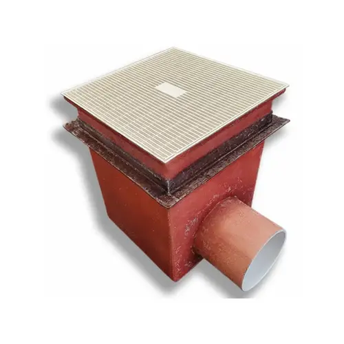 Fg Sump & Grate W/ 10" Sch40 Fa