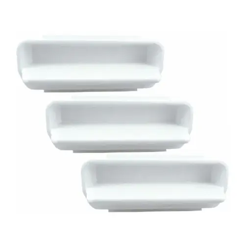 15" X 6" X 6" White 3" Deep In-pool Wall Steps Set Of 3