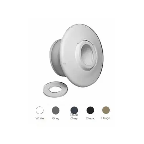 Self-Aligning Return Fitting 3/4" Eye (Fits Inside 1-1/2" Pipe), Gray