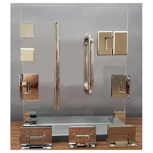 Frameless Shower Door Hardware Table Display Frameless Shower Door Hardware Table Display