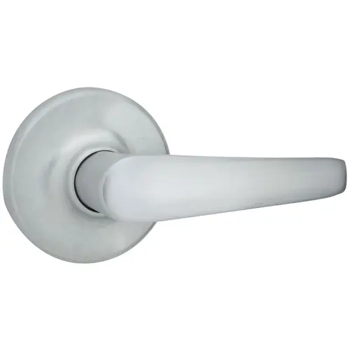 Delta Passage Door Lock with New Chassis and 6AL Latch and RCS Strike Satin Chrome Finish Delta Passage Door Lock with New Chassis and 6AL Latch and RCS Strike Satin Chrome Finish