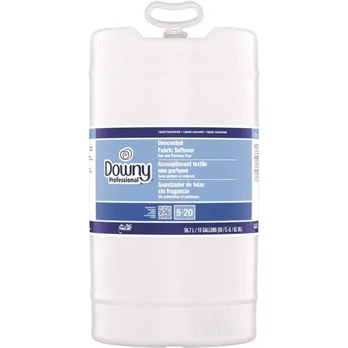 Professional 15 Gal. Unscented 5-20 Laundry Fabric Softener