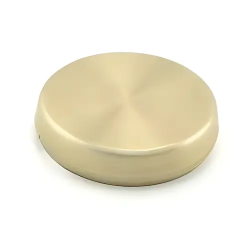 Handleset Thru Bolt Cap, Zinc Material, F Series, 7/8" Dimension, Antique Brass Finish, Residential Door Hardware Component Handleset Thru Bolt Cap, Zinc Material, F Series, 7/8" Dimension, Antique Brass Finish, Residential Door Hardware Component