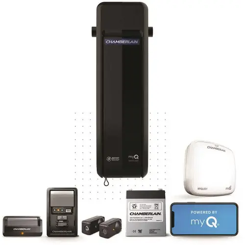 Wall Mount Direct Drive Ultra Quiet Garage Door Opener with Battery Backup Wall Mount Direct Drive Ultra Quiet Garage Door Opener with Battery Backup