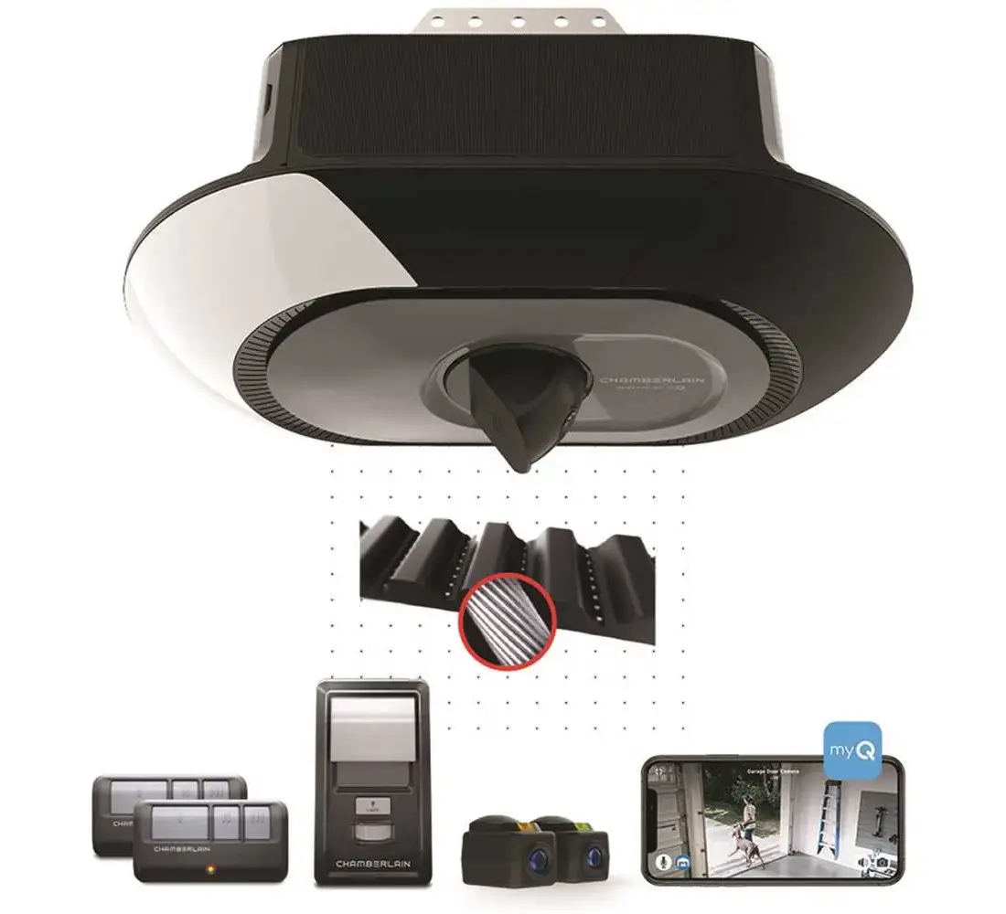 Chamberlain B4643T 3/4 hp. DC Belt Drive Wi-Fi Plus Lift Power