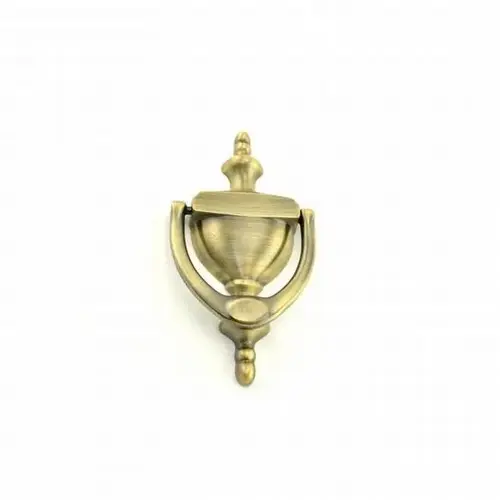 02-3125 Door Knocker, Satin Brass Blackened 02-3125 Door Knocker, Satin Brass Blackened