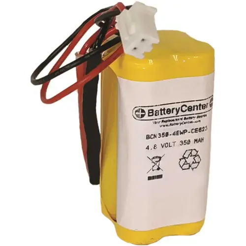 4.8-Volt 350 mAh Replacement for the Corun Ni-Cd AAA 300 mAh 4.8-Volt Nicad Emergency Lighting Battery (Rechargeable) 4.8-Volt 350 mAh Replacement for the Corun Ni-Cd AAA 300 mAh 4.8-Volt Nicad Emergency Lighting Battery (Rechargeable)