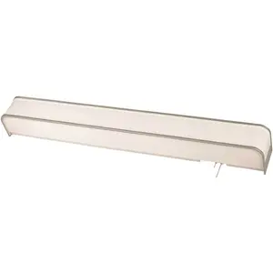 AFX SHB565400L30ENSN Sheridan 56.25 in. 46-Watt 96-Watt Equivalent Integrated LED Satin Nickel Overbed Fixture Color/Finish Family