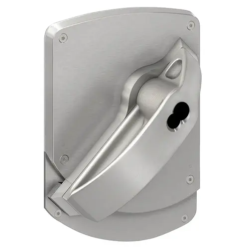 Grade 1 Store Lock, High Security Ligature Resistant Trim, SFIC Prep Less Core, Satin Stainless Steel Finish, Left Hand Satin Stainless Steel Grade 1 Store Lock, High Security Ligature Resistant Trim, SFIC Prep Less Core, Satin Stainless Steel Finish, Left Hand Satin Stainless Steel