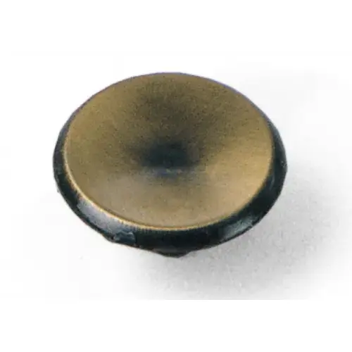 Modern Standards Round 1-1/2 In. Dia. Antique Brass Cabinet Knob Modern Standards Round 1-1/2 In. Dia. Antique Brass Cabinet Knob