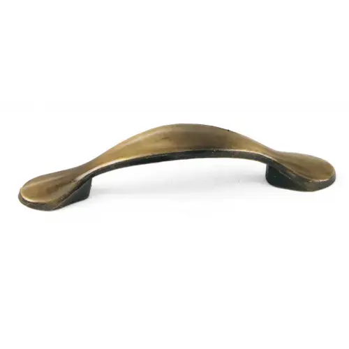 Classic Traditions 3 In. Center-To-Center Antique Brass Cabinet Drawer Pull Classic Traditions 3 In. Center-To-Center Antique Brass Cabinet Drawer Pull