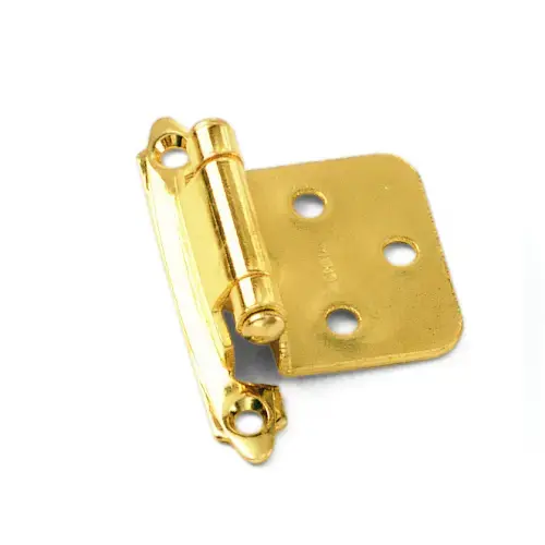 No Inset Self-Closing Hinge - Polished Brass No Inset Self-Closing Hinge - Polished Brass