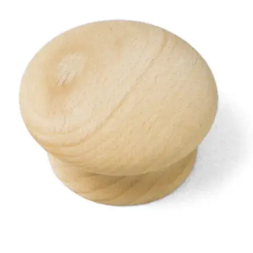 2" Au Natural Wood Mushroom Knob 2" Au Natural Wood Mushroom Knob