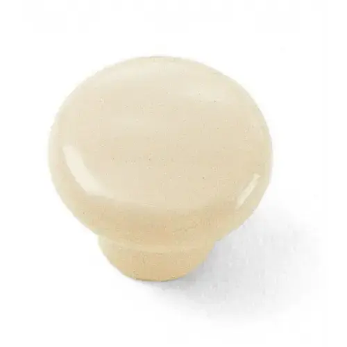 1 1/4" Plastic Knob - Bone 1 1/4" Plastic Knob - Bone