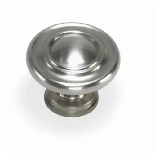 Nantucket Round 1-3/8 In. Dia. Satin Pewter Cabinet Knob Nantucket Round 1-3/8 In. Dia. Satin Pewter Cabinet Knob