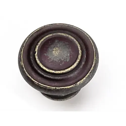 Windsor Round 1-3/8 In. Weathered Antique Bronze Cabinet Knob Windsor Round 1-3/8 In. Weathered Antique Bronze Cabinet Knob