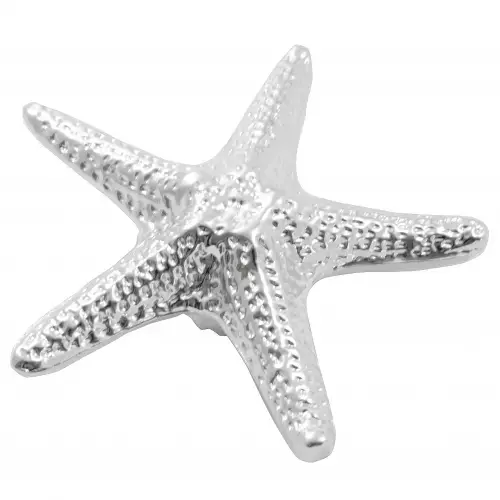 Oceana Knob - Starfish - Polished Chrome