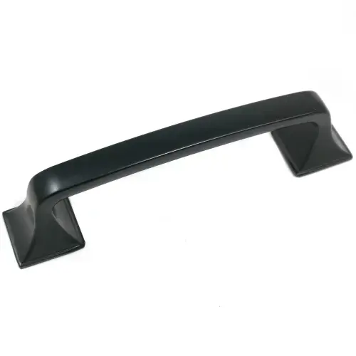 Newport 3-3/4 In. Center-To-Center Matte Black Cabinet Drawer Pull Newport 3-3/4 In. Center-To-Center Matte Black Cabinet Drawer Pull