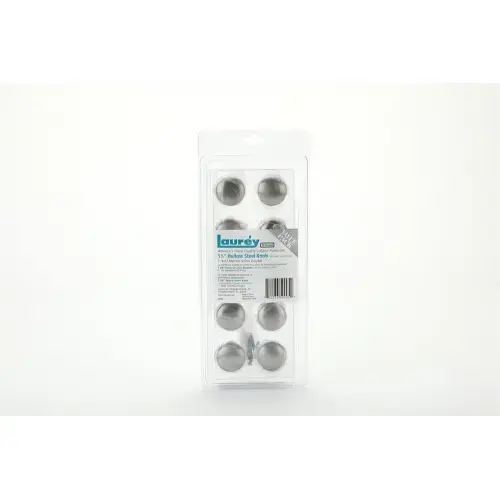 1 3/8" Steel Hollow Knob - Brushed Satin Nickel - pack of 10 1 3/8" Steel Hollow Knob - Brushed Satin Nickel - pack of 10