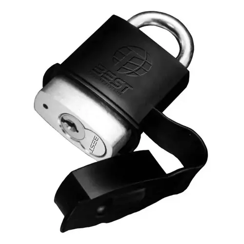 5/16" Brass Padlock 7 Pin 2" Shackle Non Key Retained with Weather Cover 5/16" Brass Padlock 7 Pin 2" Shackle Non Key Retained with Weather Cover