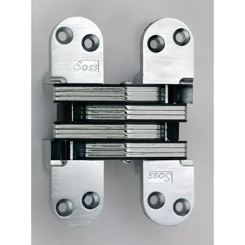 Model 220 Invisible Hinge, Satin Chrome