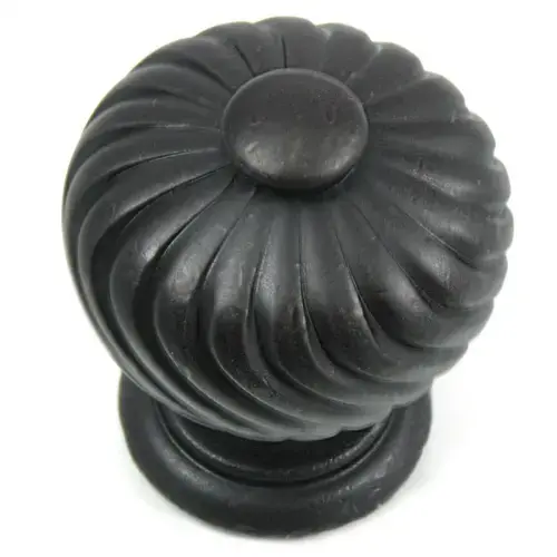 1 1/4" Knob - French Twist - Oil Rubbed Bronze 1 1/4" Knob - French Twist - Oil Rubbed Bronze