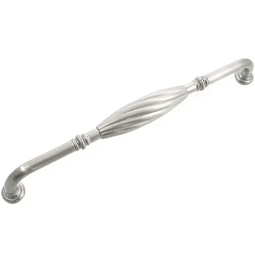8" Pull - French Twist - Satin Nickel