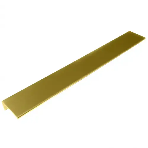 Edge Series 11" (279 mm) Center to Center Satin Brass Edge Pull Edge Series 11" (279 mm) Center to Center Satin Brass Edge Pull