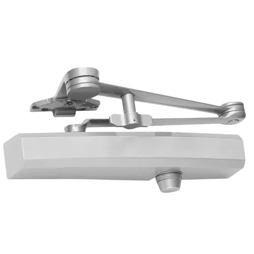 Parallel Arm Adjustable 1-6 Surface Mounted Spring Hold Cush Door Closer with TBSRT Thru Bolts 689 Aluminum Finish Parallel Arm Adjustable 1-6 Surface Mounted Spring Hold Cush Door Closer with TBSRT Thru Bolts 689 Aluminum Finish
