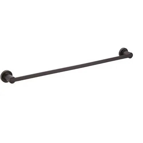 Design House Eastport 24 in. Contemporary Towel Bar in Matte Black