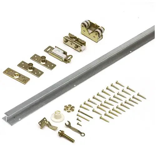 Surface Mounted Bifold Hardware Set for Two 30" Doors