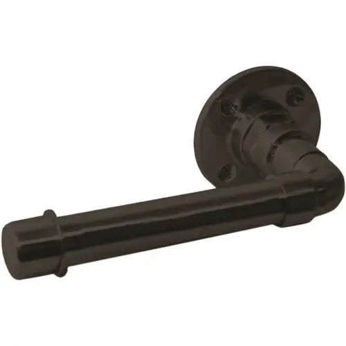 Kimball Single Post Toilet Paper Holder in Satin Black