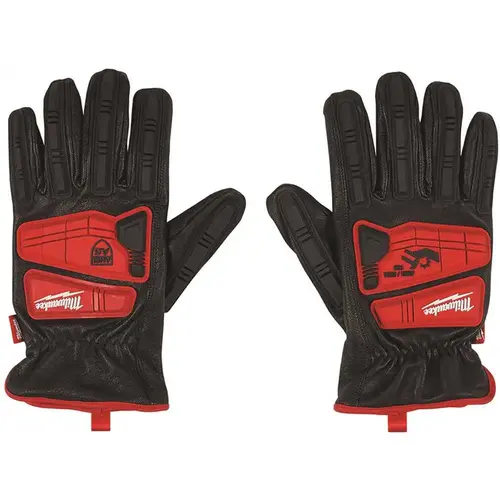 XX-Large Level 5 Cut Resistant Goatskin Leather Impact Gloves Black XX-Large Level 5 Cut Resistant Goatskin Leather Impact Gloves Black