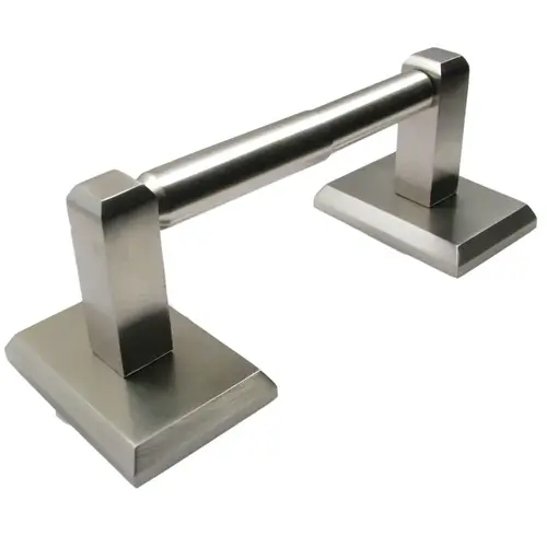 Utica Standard Tissue Roll Holder Satin Nickel Finish