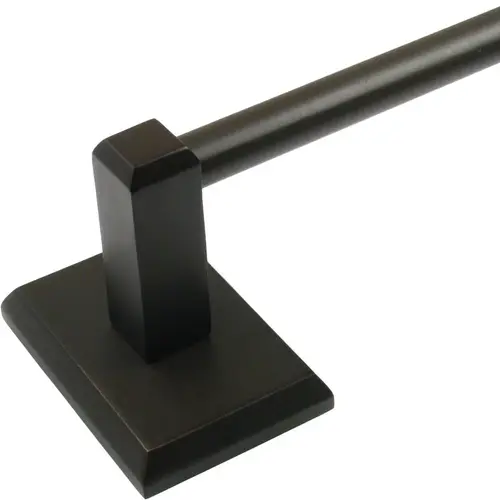 18" Utica Towel Bar Oil Rubbed Bronze Finish 18" Utica Towel Bar Oil Rubbed Bronze Finish